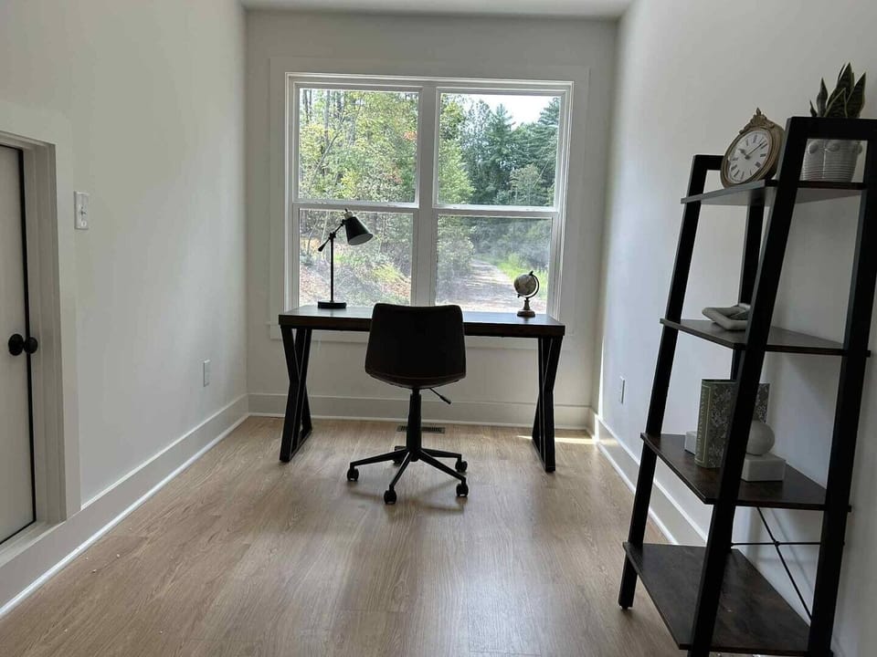 Remote work made easy with quiet surroundings.