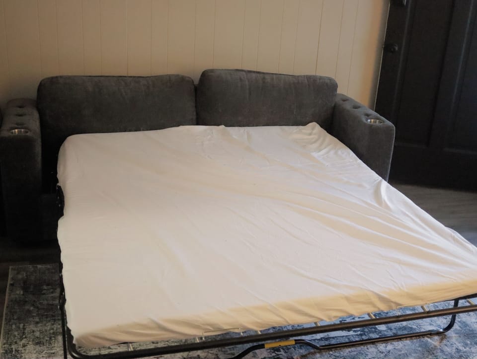 Queen pull out bed