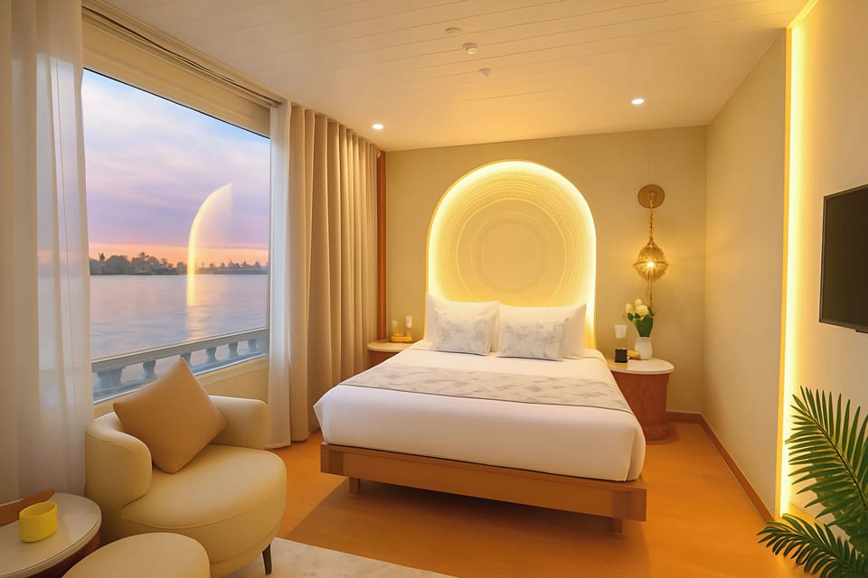 Deluxe Room, River View | In-room safe, soundproofing