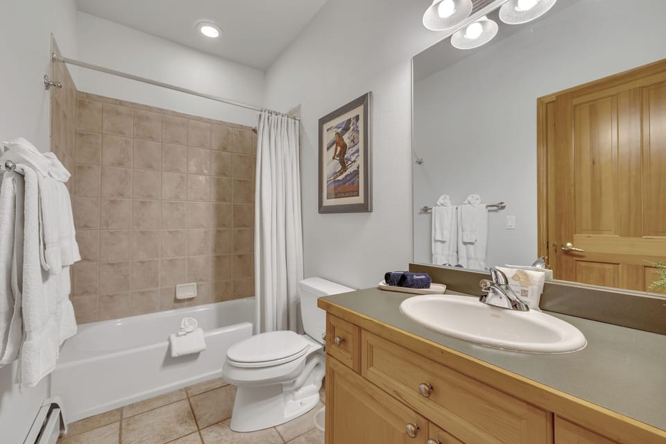 En suite bathroom