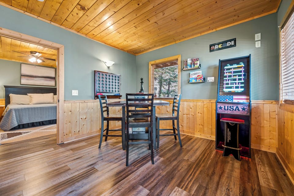 Game room with activities for all ages