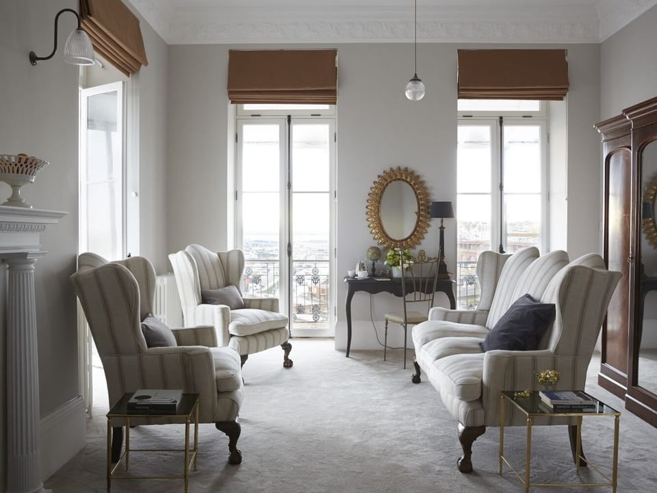 Luxury Suite, Balcony, Sea View | Premium bedding, individually decorated, individually furnished, desk