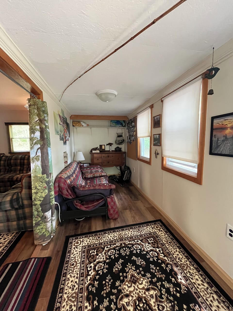 Porch with futon