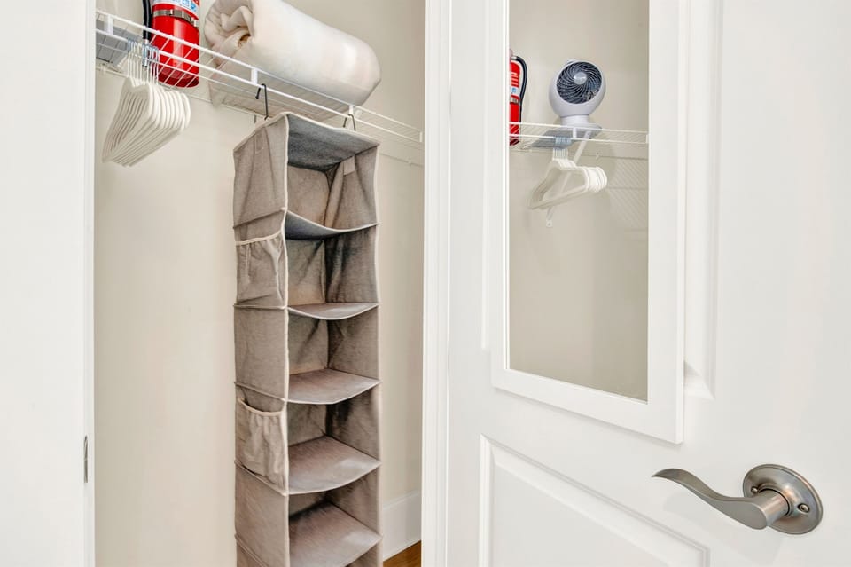 Closet downstairs