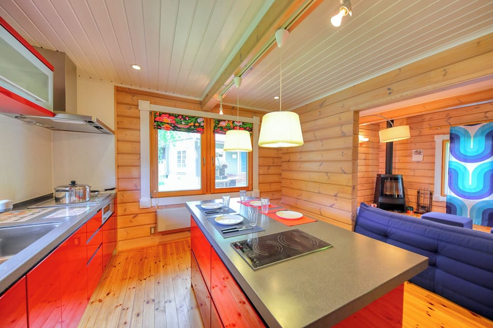 Villa, Terrace, Garden View | Private kitchen