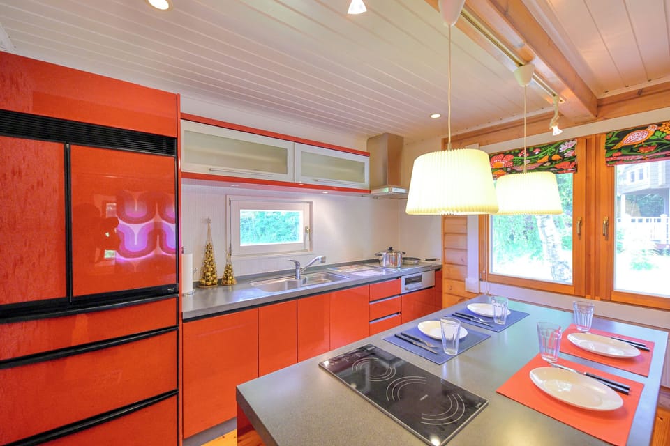 Villa, Terrace, Garden View | Private kitchen