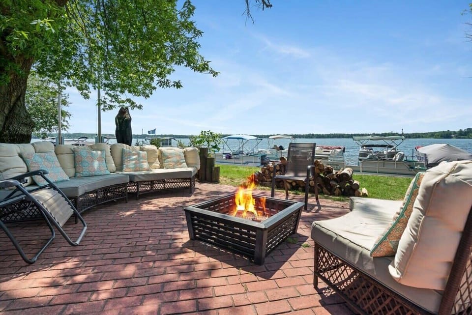 Main shared fire pit
