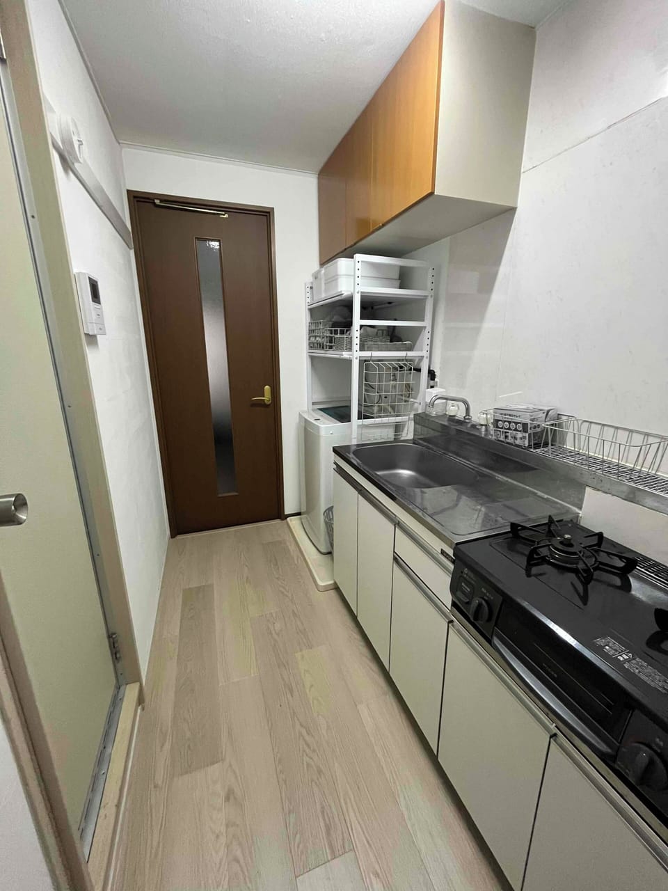 Apartment, Non Smoking, Kitchen | Private kitchen | Fridge, microwave, stovetop, rice cooker