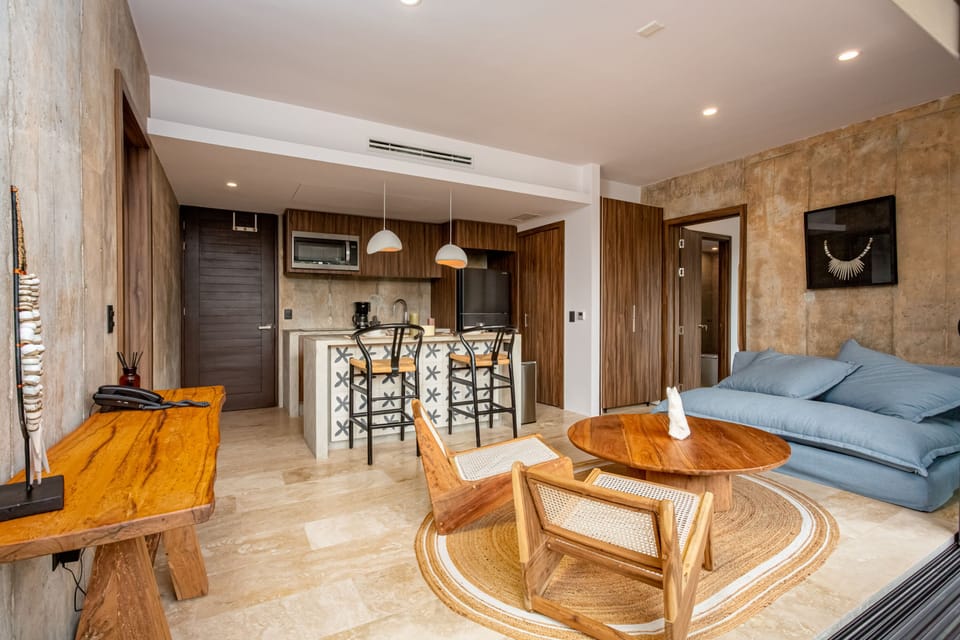 Open-plan living space designed for comfort & connection