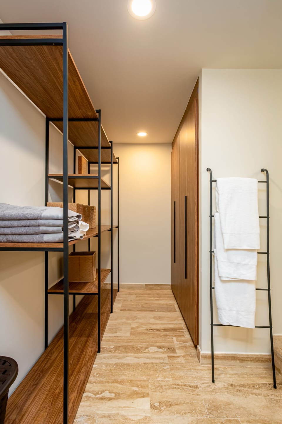Unpack and settle in — the spacious closet offers plenty of room for all your belongings.