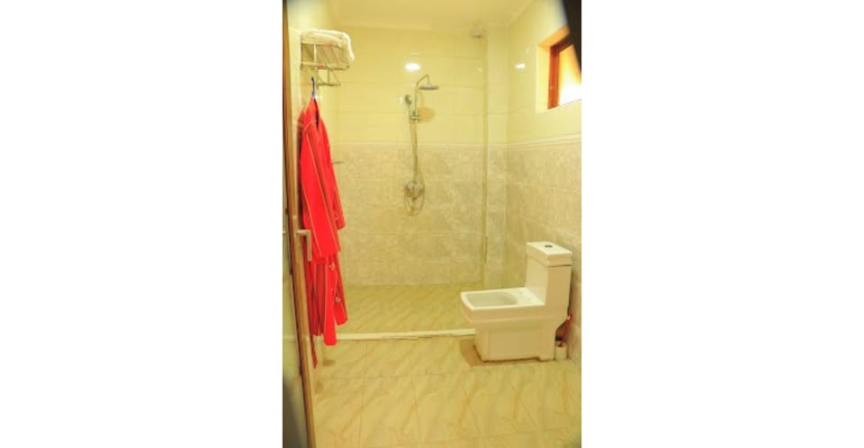 Towels, soap, toilet paper