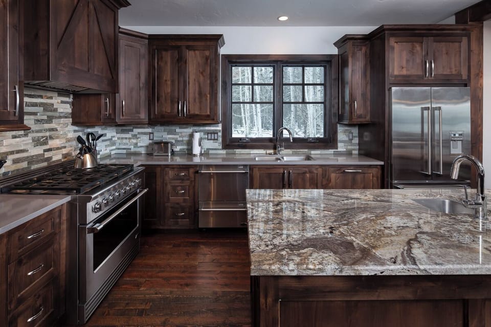 Cook together in a chef-worthy kitchen with premium appliances.