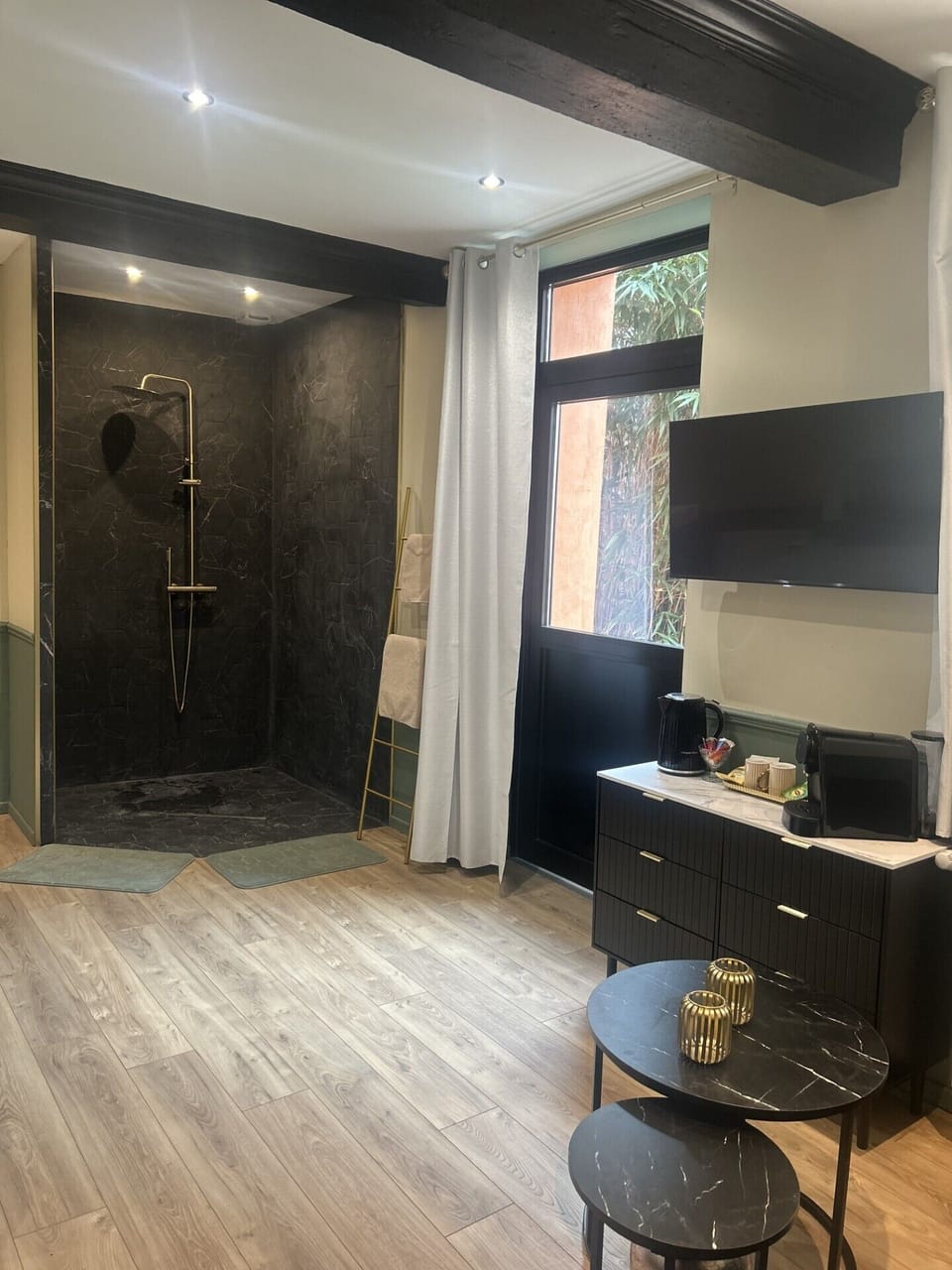 Comfort Double Room, Garden View | Bathroom