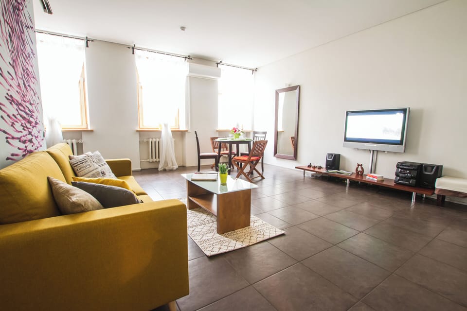 The lounge perfect for slow mornings or relaxed evenings