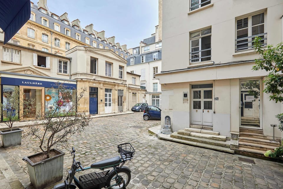 Cour de l'immeuble