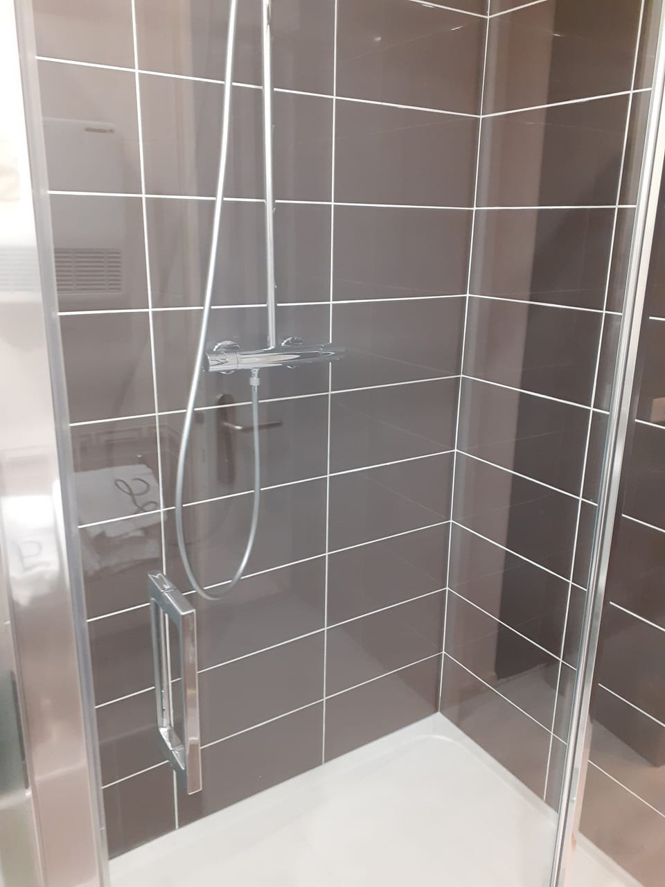 Superior Double or Twin Room | Bathroom | Rainfall showerhead, hair dryer, towels, soap