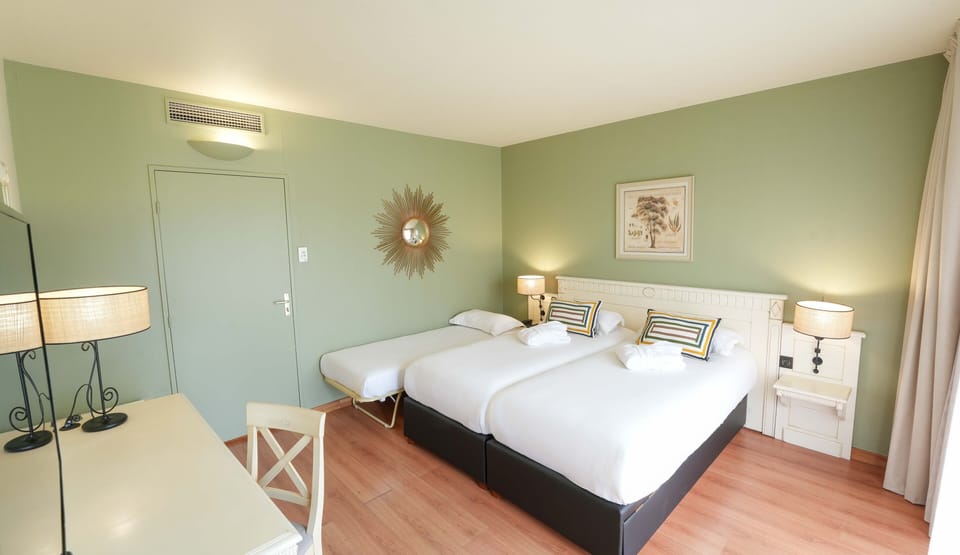 Deluxe Double or Twin Room, Terrace, Garden View | Individually decorated, individually furnished, desk, laptop workspace