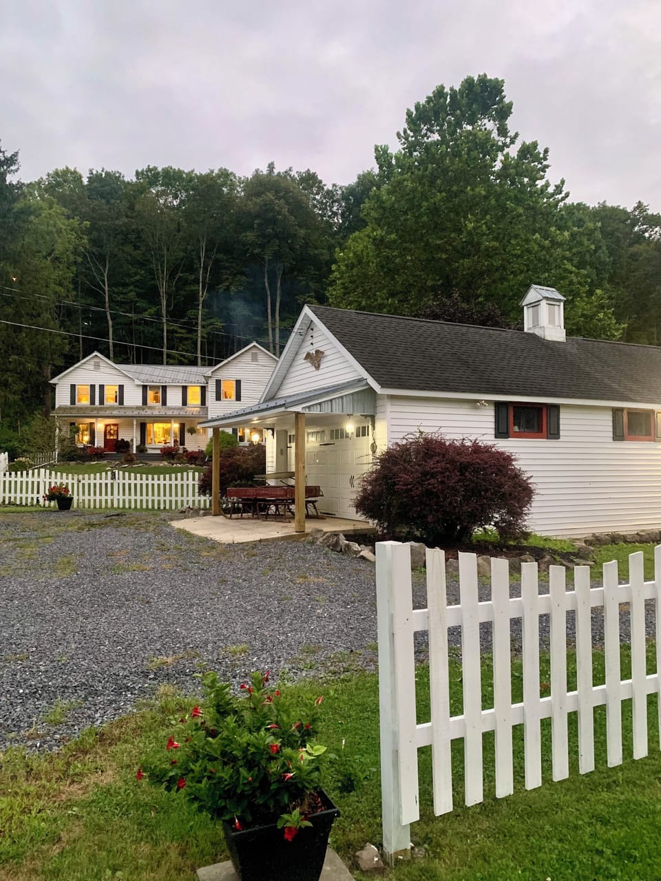 Garage and Home