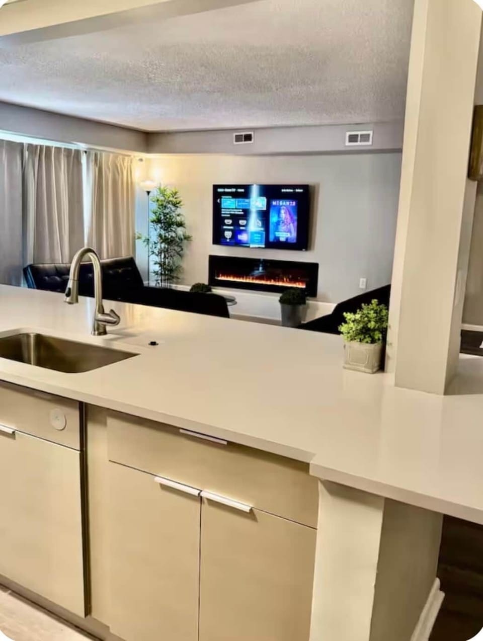  kitchen island with all the amenities