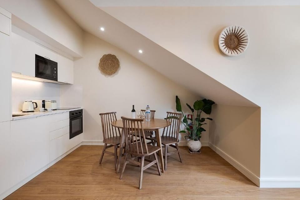Modern Apartment with Plenty of Natural Light | Private kitchen | Espresso maker, fridge, microwave, oven