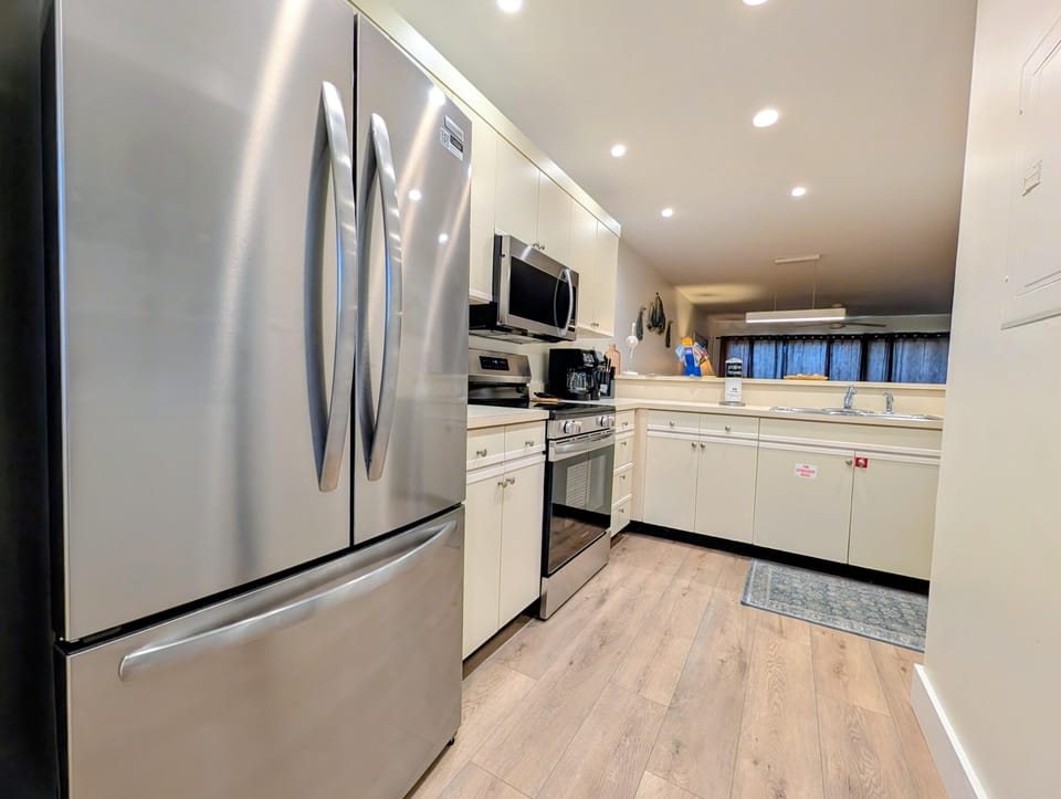 All new stainless steel appliances Spring 2026