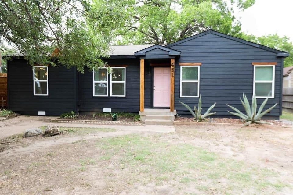 Freshly painted exterior 
