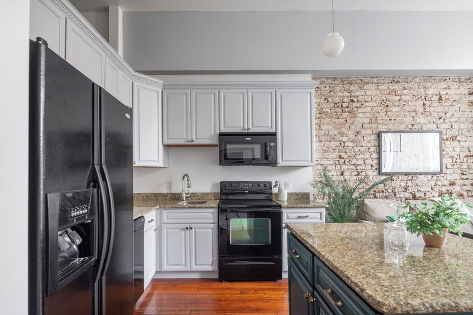 Spacious kitchen