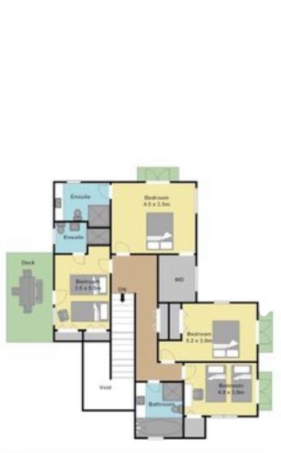 Plan of first floor