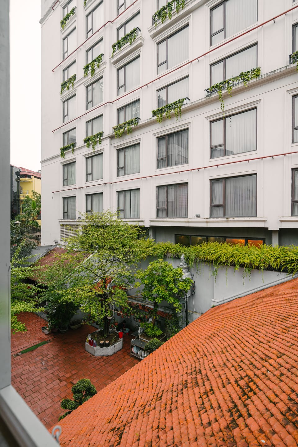 Courtyard view