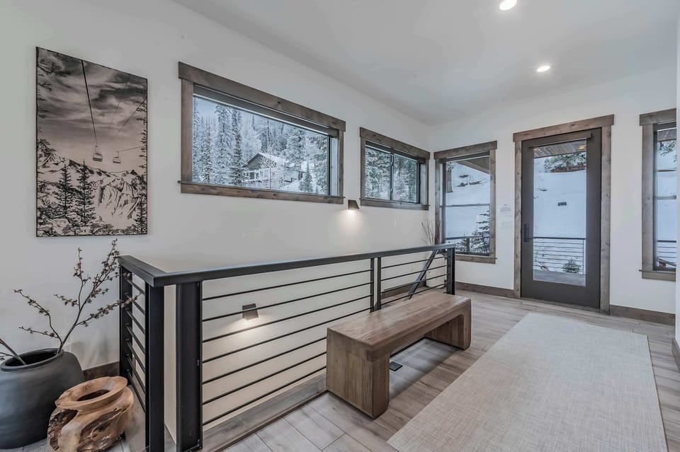 Light fills this gorgeous home as soon as you walk in