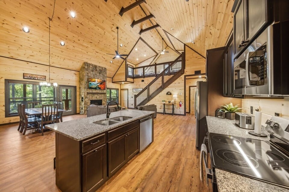 Kitchen and dining