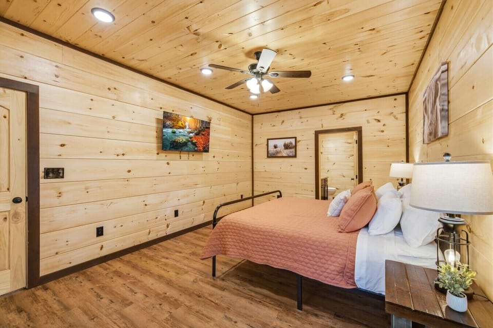 King Bedroom 1 with ensuite bathroom on main level