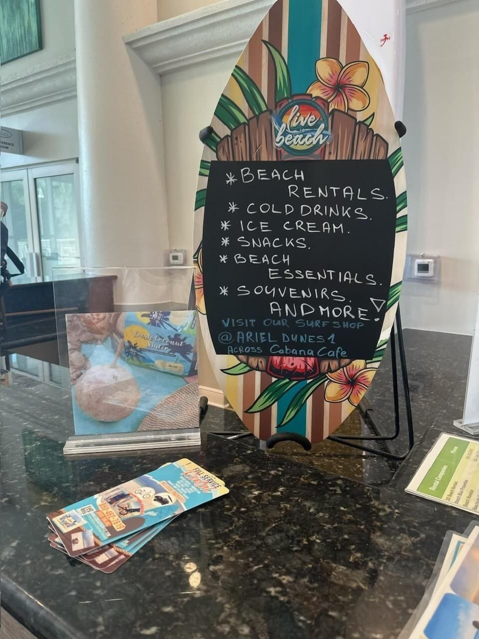 Visit the Surf Shop at Ariel Dunes I