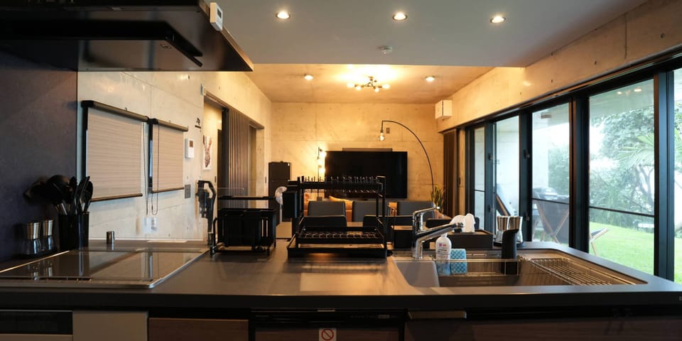 Deluxe Villa, 2 Bedrooms, Non Smoking, Kitchen | Private kitchen | Full-size fridge, microwave, electric kettle, toaster