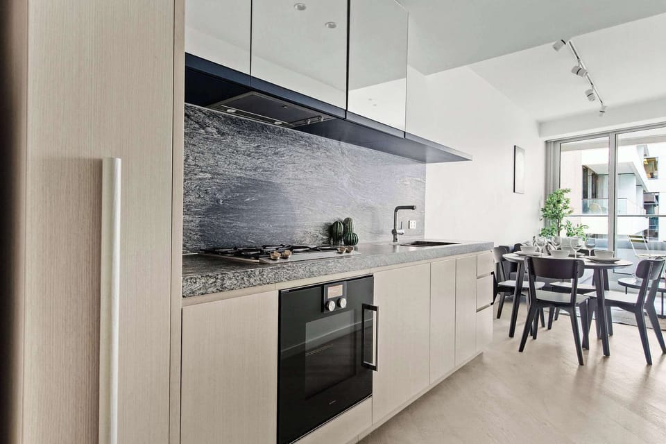 A kitchen.