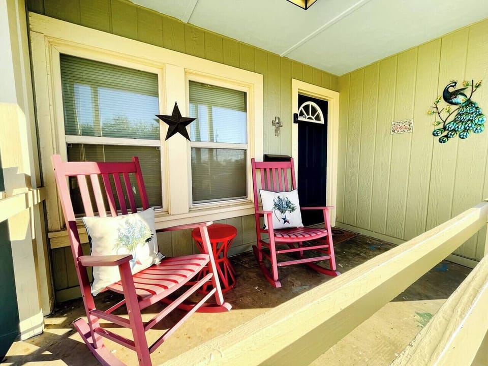 Rock away on the front porch while you sip your morning coffee!