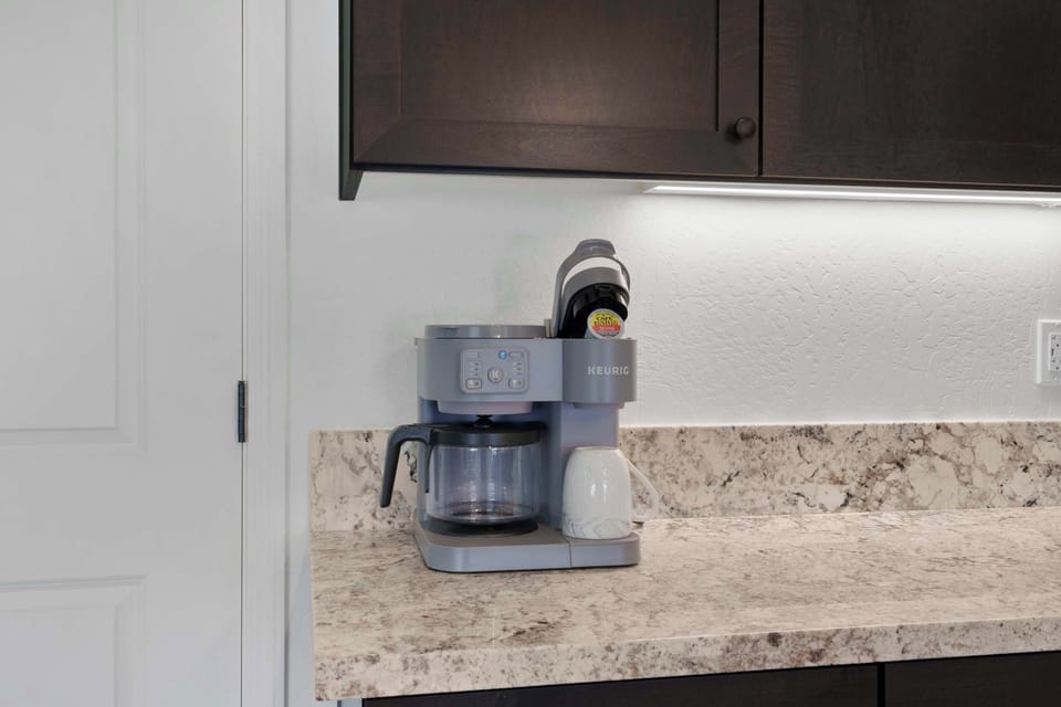 Keurig Duo & coffee available