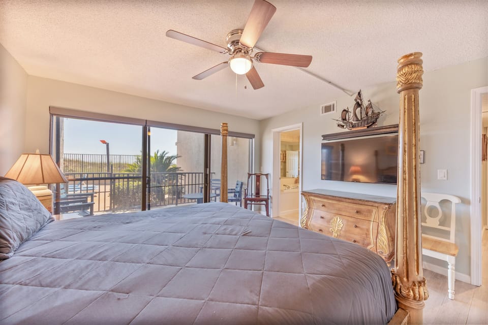 Master Bedroom with a king size bed
