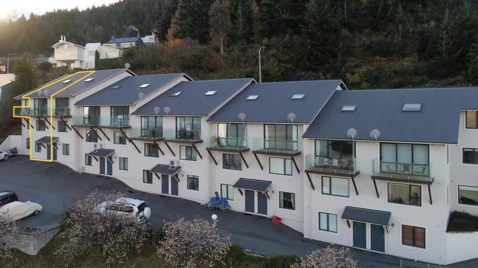 An elevated complex offering privacy, mountain vibes, and postcard-perfect scenery.