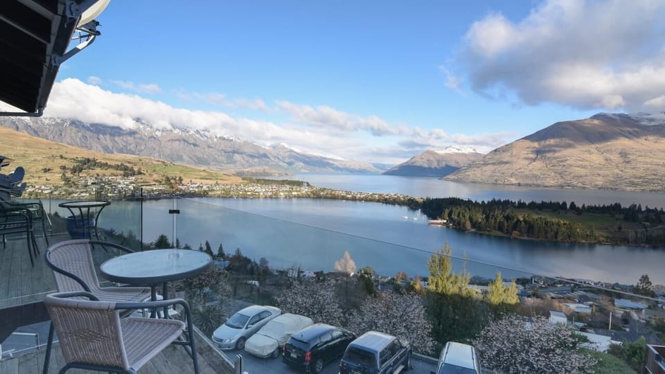 Soak in uninterrupted lake and mountain views from your balcony
