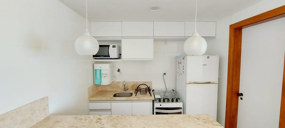 Comfort Apartment | Private kitchen | Fridge, microwave, oven, coffee/tea maker