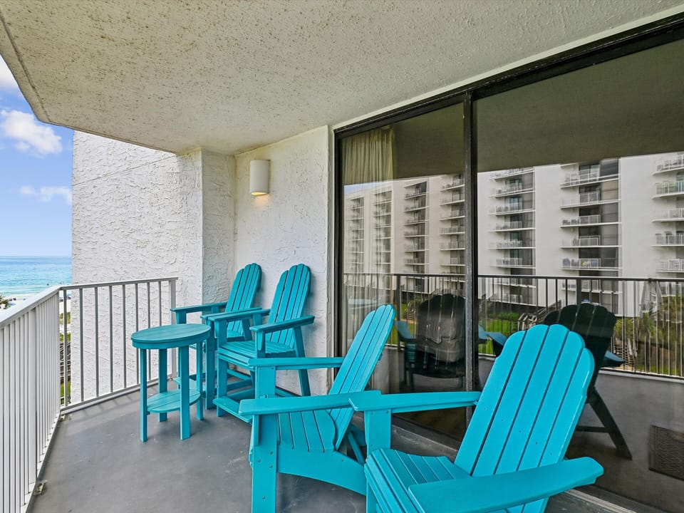 Furnished Balcony - Gulf Views