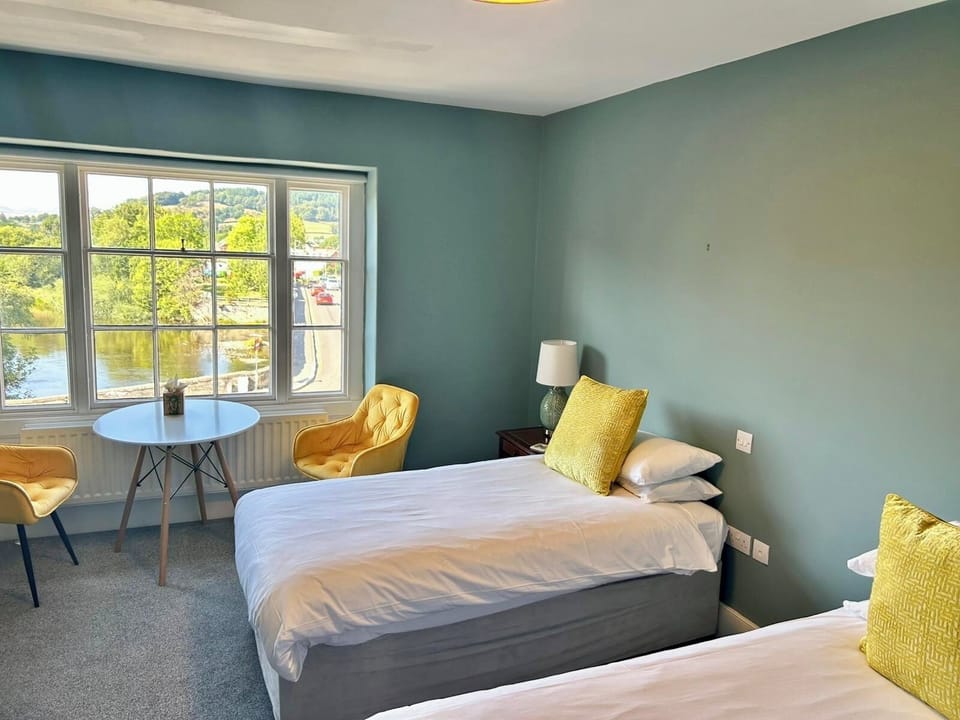 Superior Twin Room, River View | Laptop workspace, free WiFi