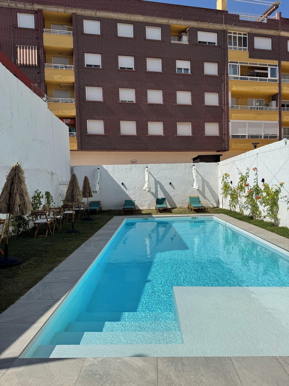 Seasonal outdoor pool