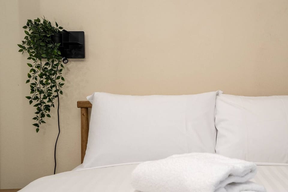 Fresh, clean bedding styled for comfort and calm.