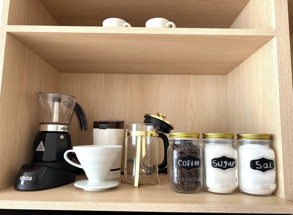 Superior Suite, Balcony, Beach View | Private kitchen | Espresso maker, coffee/tea maker