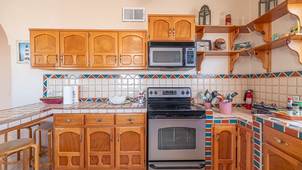 House, Multiple Beds, Patio, Beach View (Cypress House) | Private kitchen