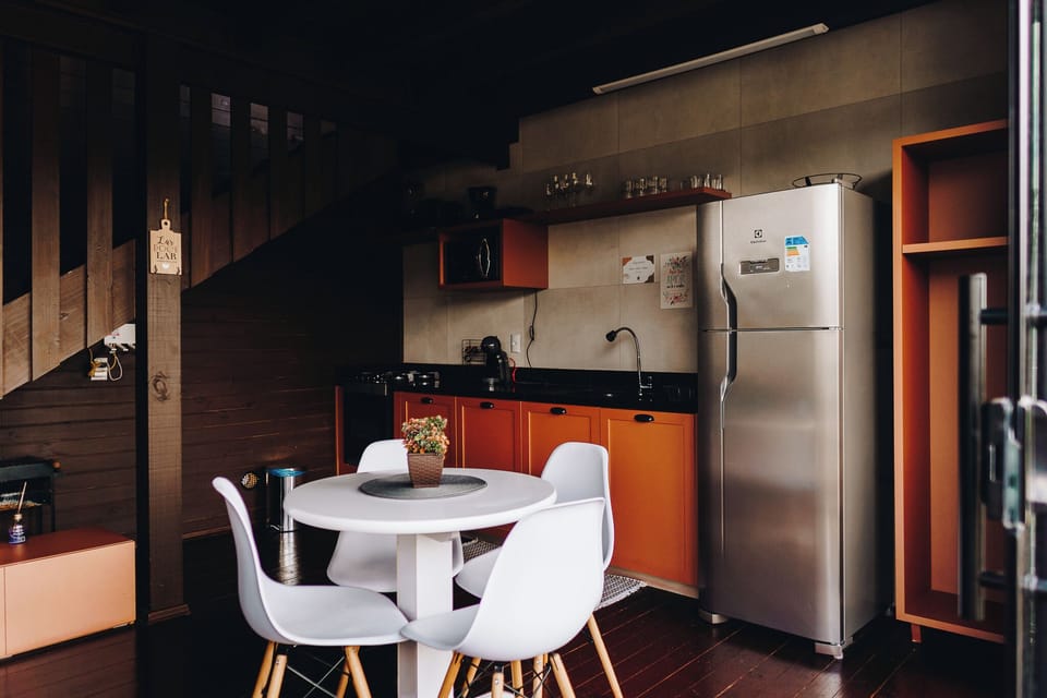 Deluxe Chalet, Balcony, Mountain View | Private kitchen