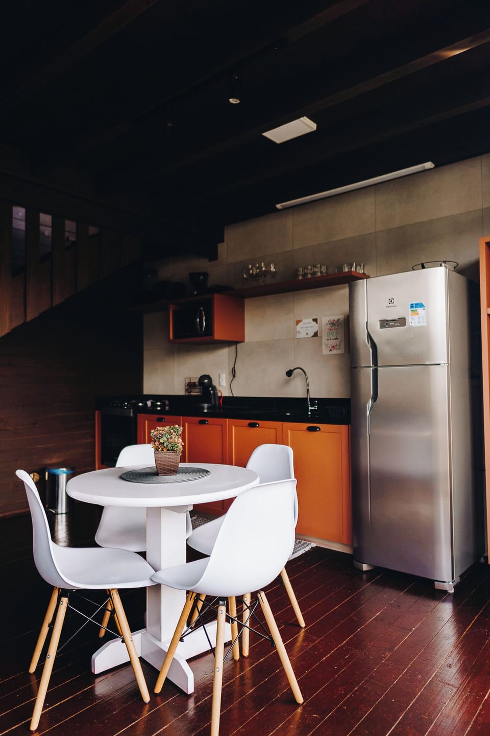 Deluxe Chalet, Balcony, Mountain View | Private kitchen