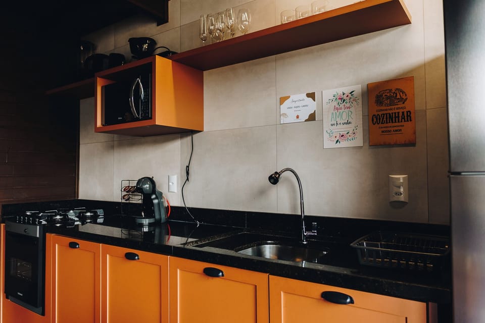 Deluxe Chalet, Balcony, Mountain View | Private kitchen
